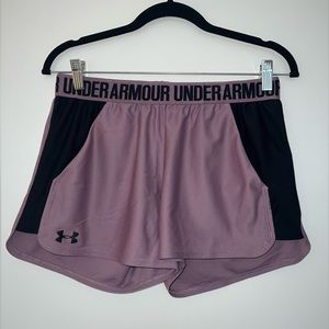 Women’s Under Armour Athletic Shorts Purple M